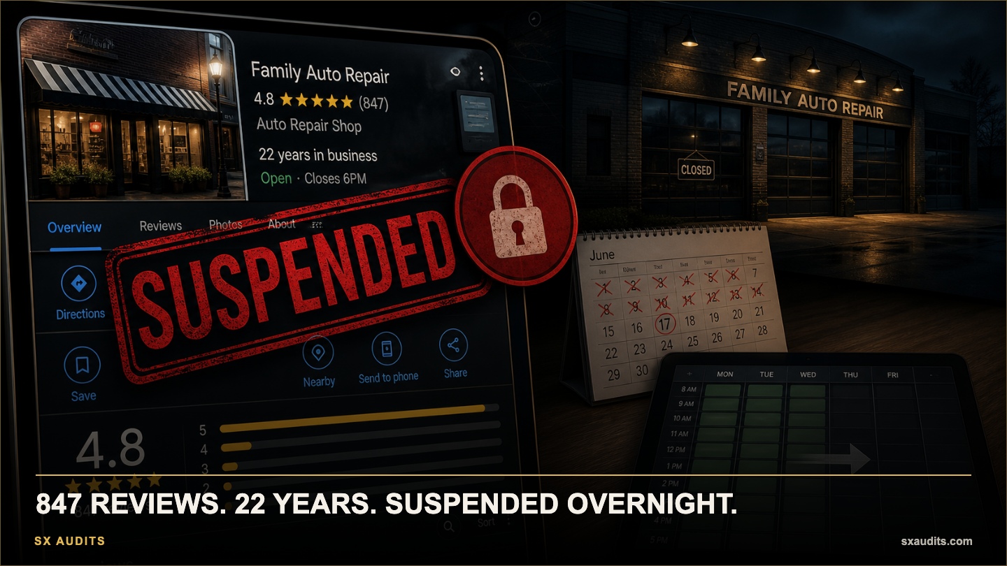 Google Suspended a 20-Year-Old Business Overnight. Here Is What That Means.